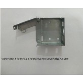 Supporto a scatola per fissaggio a soffitto e laterale