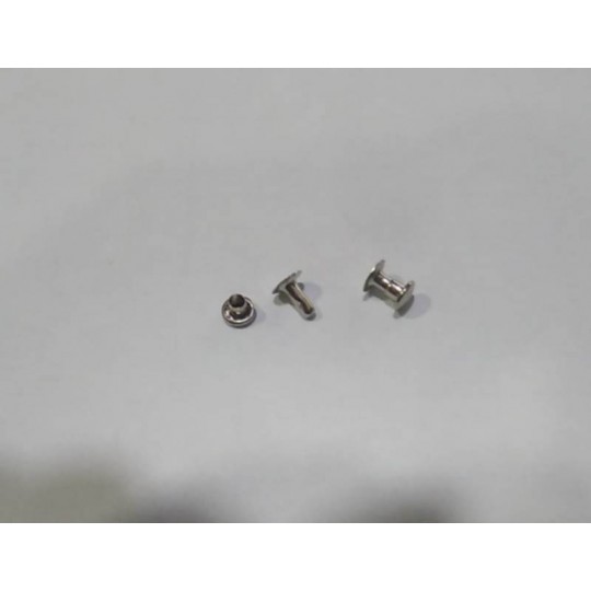 Rivetto metallico per zanzariera