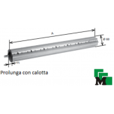 Calotta per tapparelle con prolunga telescopica