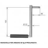 Manovella per tapparelle