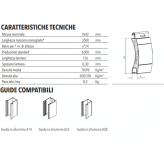 Avvolgibili di sicurezza in acciaio - Tapparella avvolgibile mini 09x42