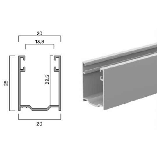 Guide per tapparelle A25