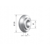 Cuscinetto MINI per tapparelle con boccola in ferro 28mm