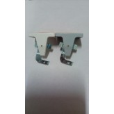 Coppia Supporti Speciali senza forare ad adesivo per cassonetto da 25mm (Alto)