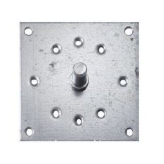 Supporto 100x100 con perno da 12