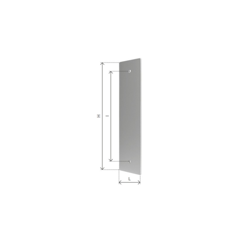 Placca cieca per avvolgitore taparelle