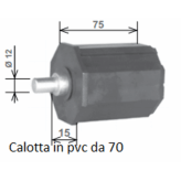Calotta per rullo ottogonale 