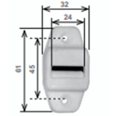 Guidacinghia in Pvc per Tapparelle